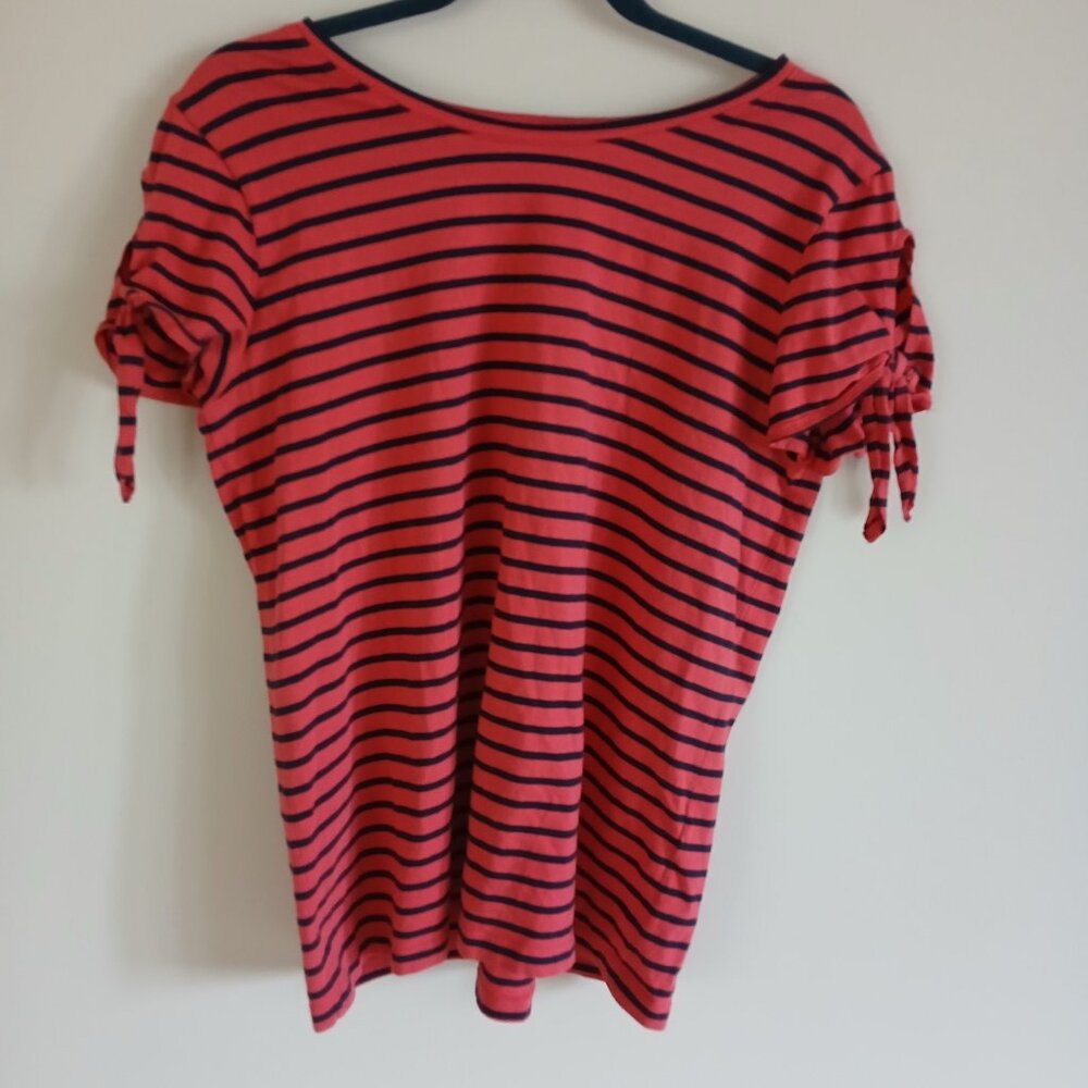 Nautica Striped Melonberry Large
